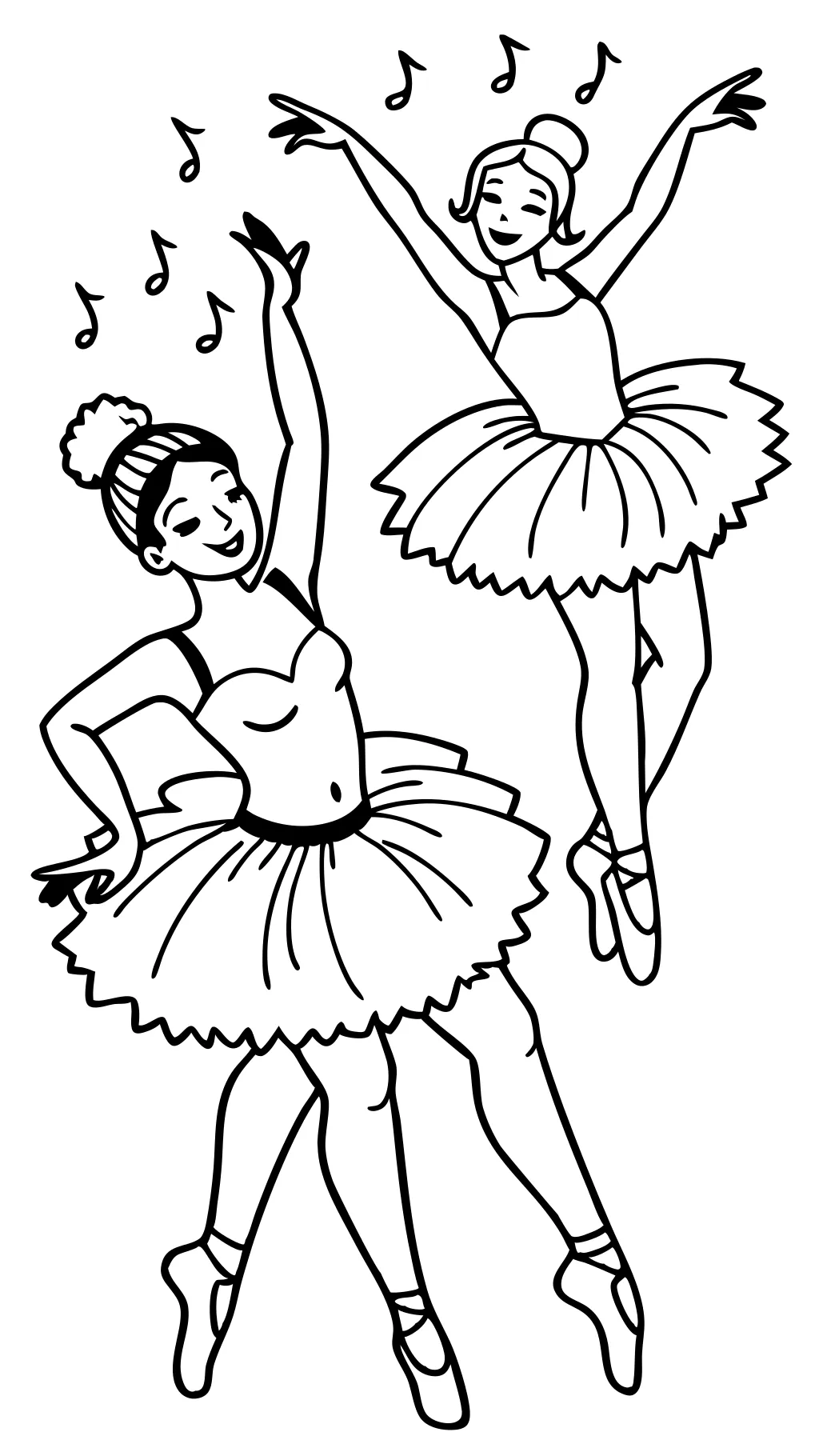 coloriages de danse de ballet